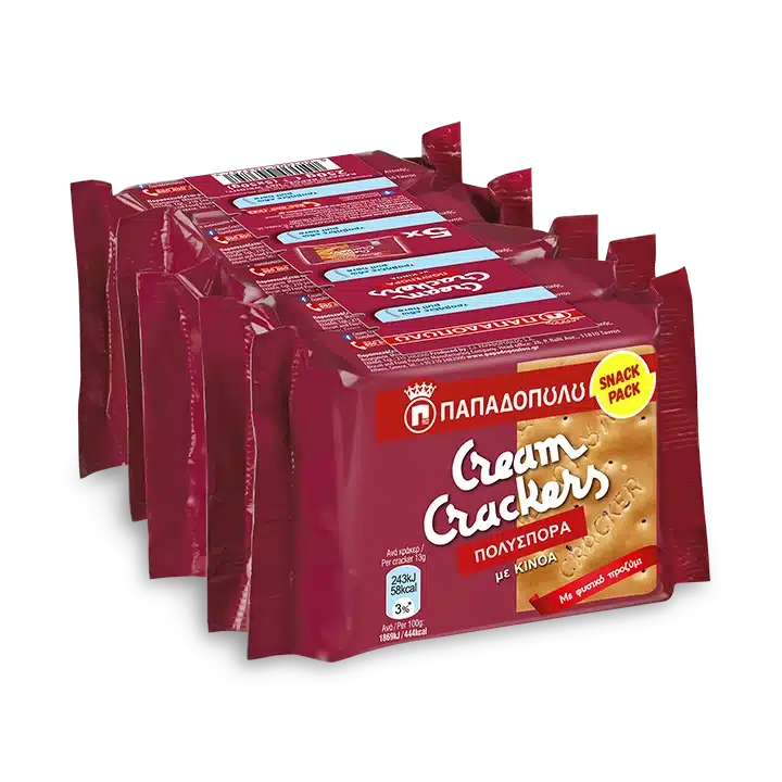 Image of Multiseed Cream crackers with quinoa