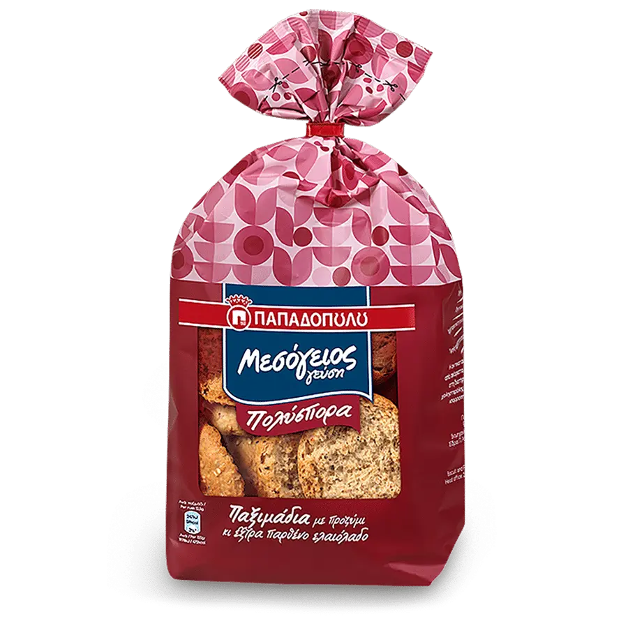 Product Image of Μεσόγειος Γεύση Πολύσπορα Παξιμάδια