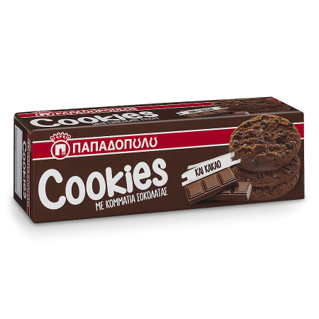 Product Image of Cookies με κακάο & κομμάτια σοκολάτας