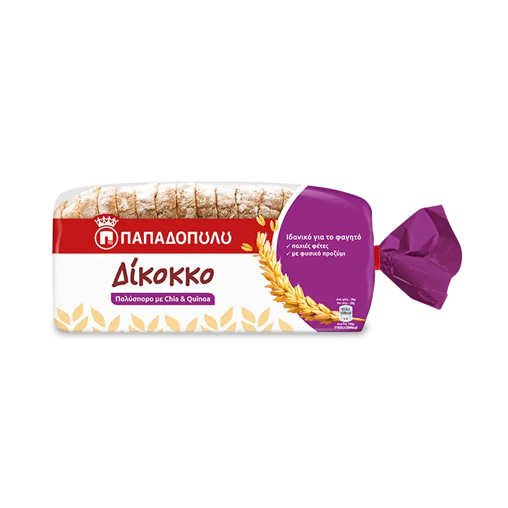 Product Image of Δίκοκκο Πολύσπορο με Chia & Quinoa