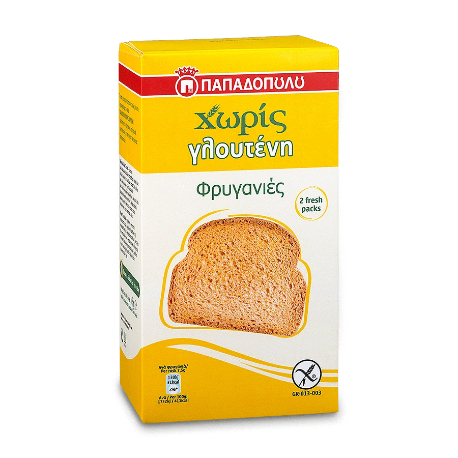 Product Image of Φρυγανιές Χωρίς Γλουτένη