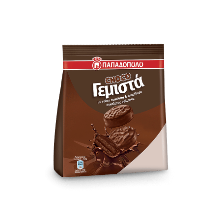 Product Image of ChocoΓεμιστά με γεύση σοκολάτα και επικάλυψη σοκολάτας γάλακτος
