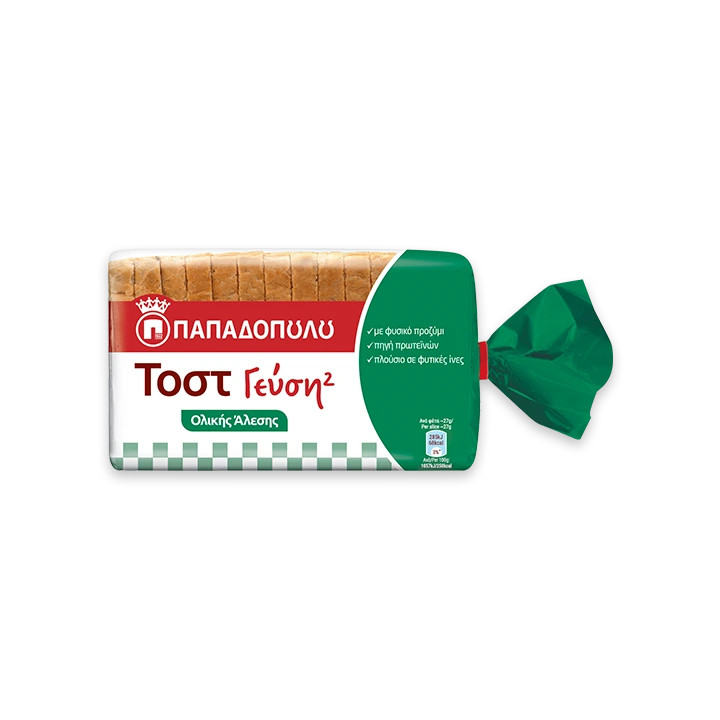 Product Image of Τοστ Γεύση² Ολικής Άλεσης
