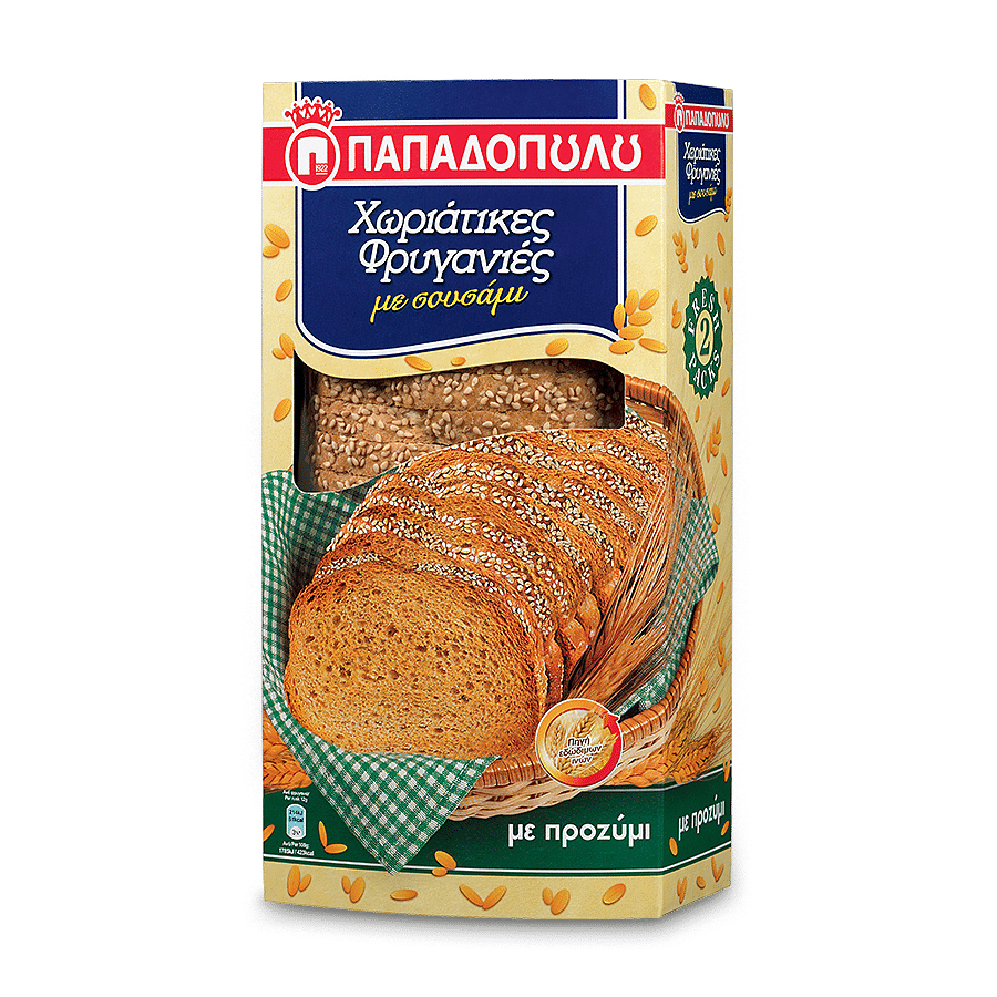 Image of Traditional Rusks with sesame