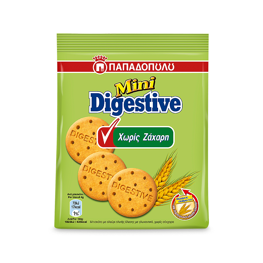 Image of Mini Digestive χωρίς ζάχαρη