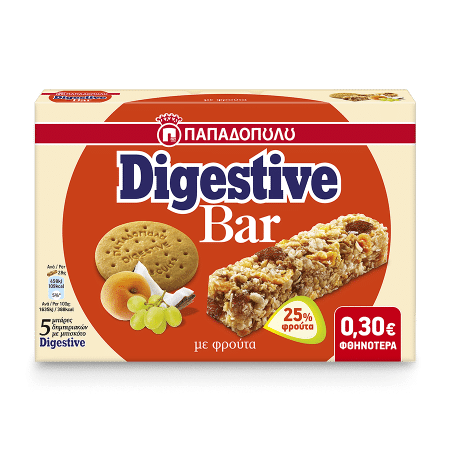Product Image of Digestive Bar με φρούτα