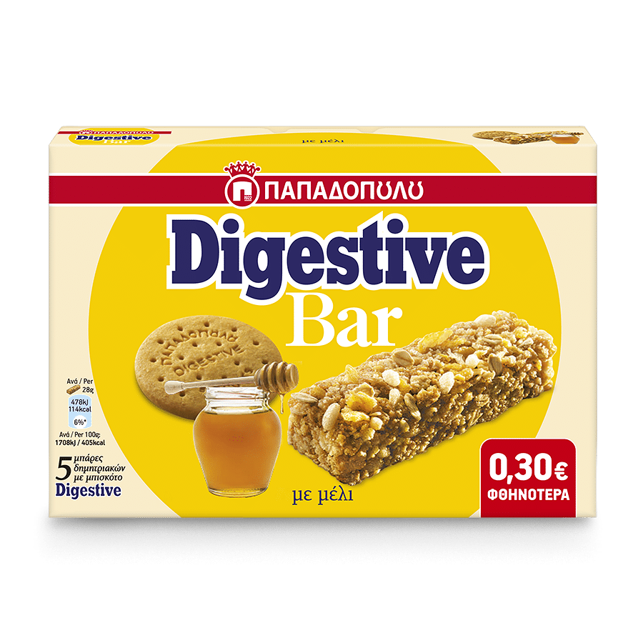 Image of Digestive Bar με μέλι