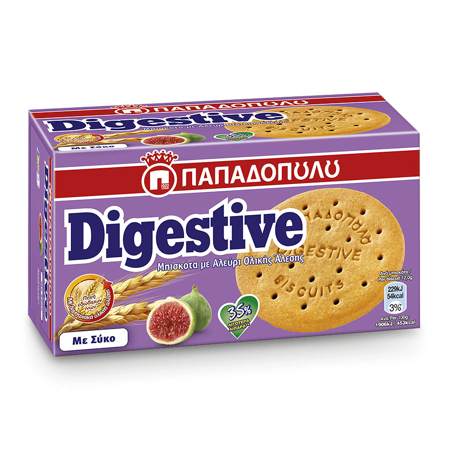 Image of Digestive με σύκο με 35% λιγότερα λιπαρά
