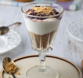 image for Cheesecake ως σνακ της στιγμής με Digestive χωρίς ζάχαρη
