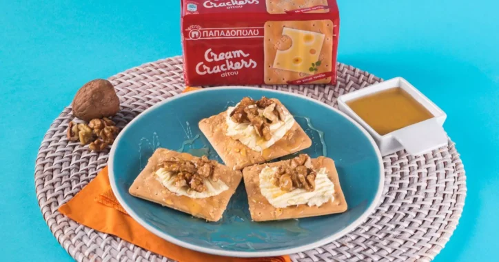 image for Θρεπτικό πρωϊνό με Cream Crackers Παπαδοπούλου