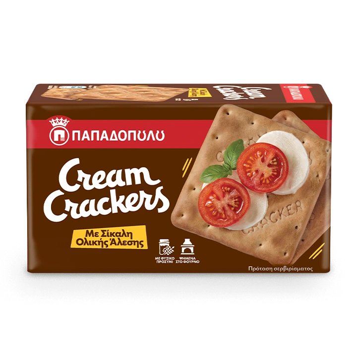 Product Image of Cream Crackers με σίκαλη ολικής άλεσης