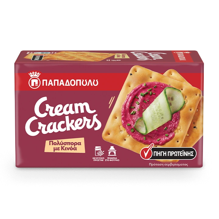 Product Image of Cream Crackers Πολύσπορα