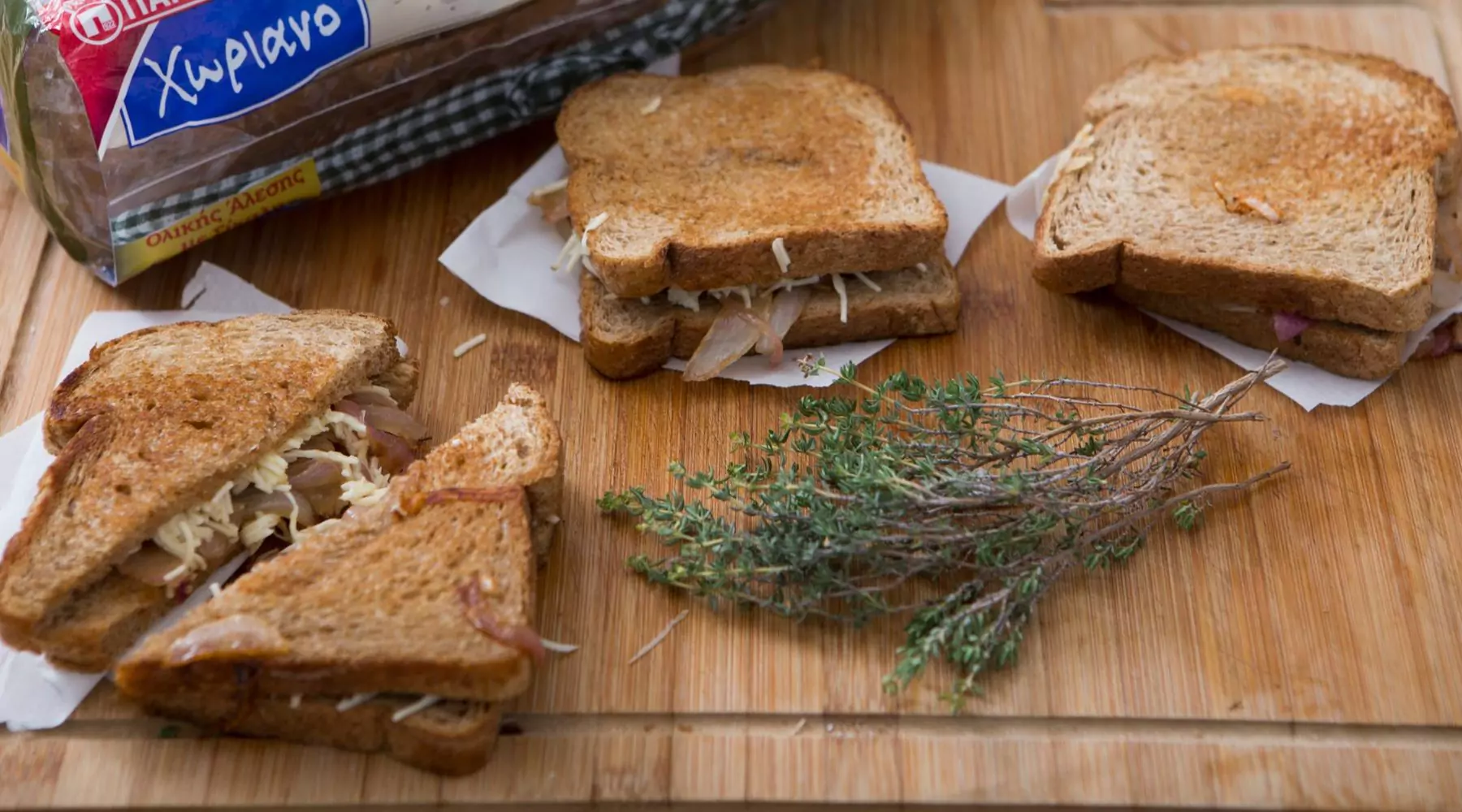 Top slider image for Grilled cheese με ψωμί σε φέτες Χωριανό Παπαδοπούλου Ολικής