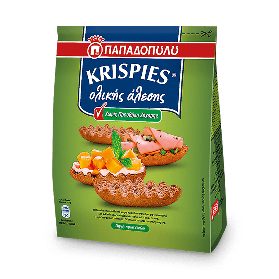 Image of KRISPIES no added sugar wholegrain rusks