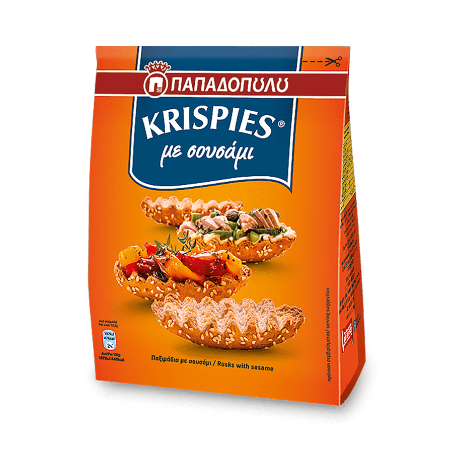 Image of KRISPIES wheat rusks with sesame