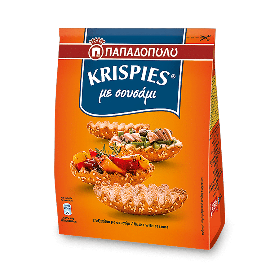 Image of KRISPIES wheat rusks with sesame