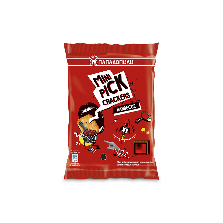 Image of Mini Pick Crackers Barbecue