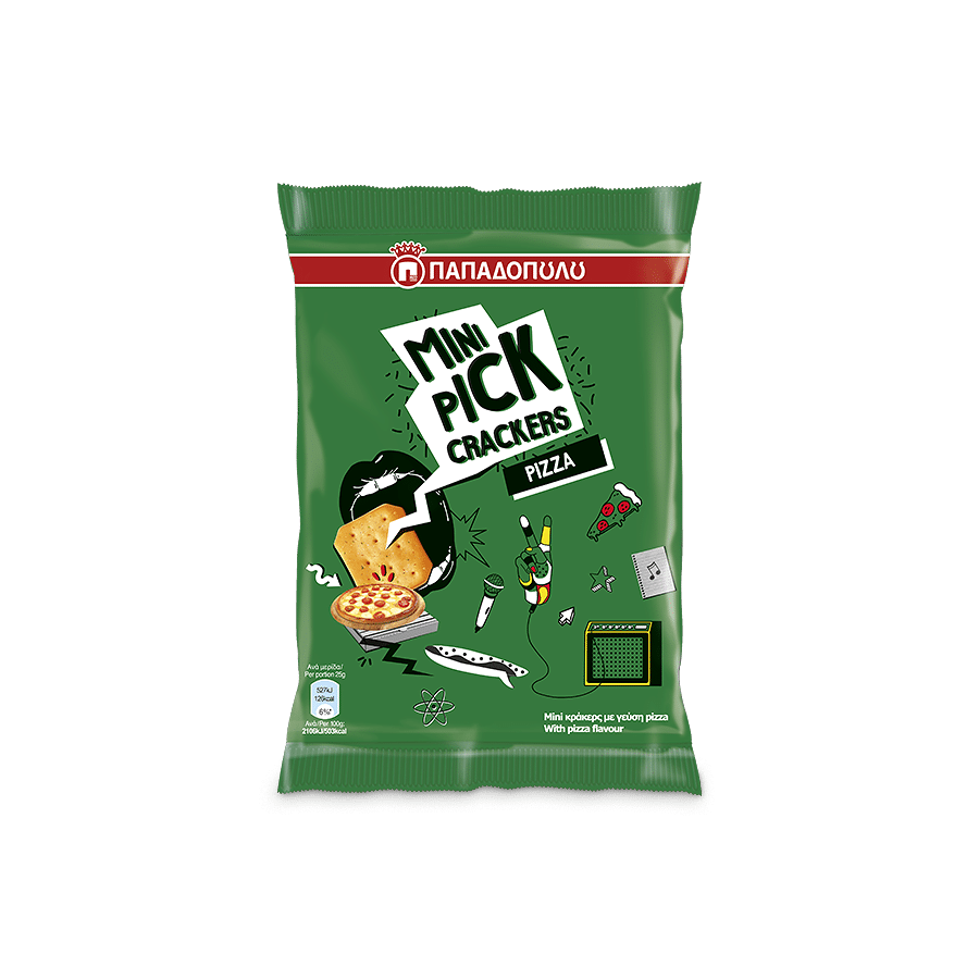 Image of Mini Pick Crackers Pizza