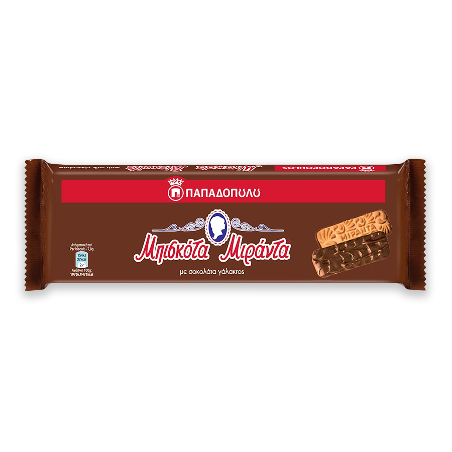 Product Image of Miranda coated with milk chocolate
