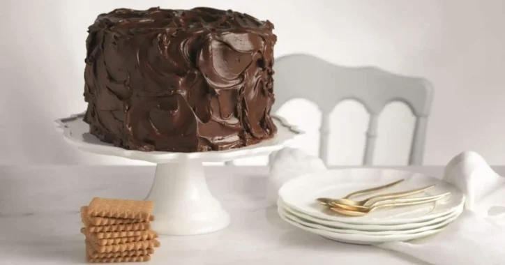 image for Σοκολατένιο fudge κέικ με Πτι Μπερ Παπαδοπούλου