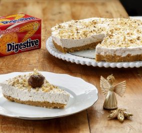 image for Τάρτα με κάστανα και μπισκότα Digestive Παπαδοπούλου