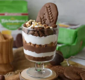 image for Trifle με ΠολυΔημητριακά μπισκότα Παπαδοπούλου με κακάο χωρίς ζάχαρη
