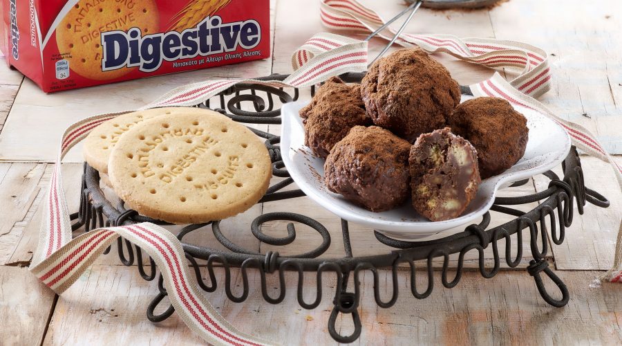 Top slider image for Τρουφάκια σοκολάτας με ταχίνι και μπισκότα Digestive Παπαδοπούλου