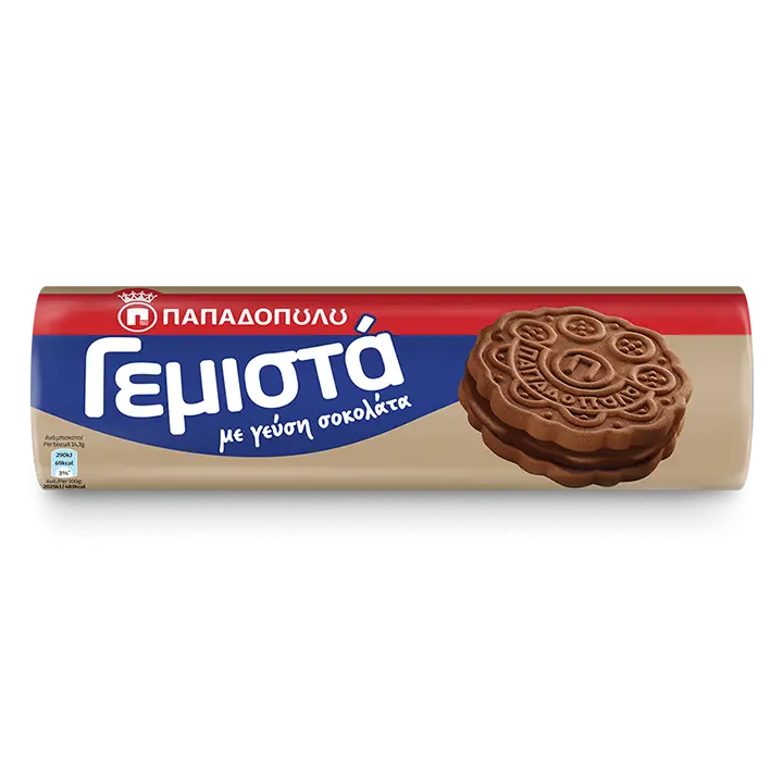 Product Image of Sandwich biscuits with chocolate flavored cream