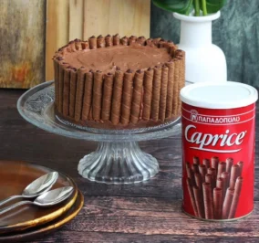 image for Cheesecake πραλίνας με Caprice και μόνο 4 υλικά