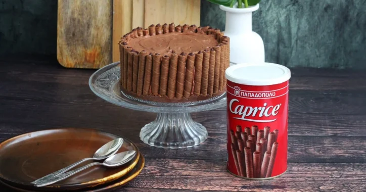 image for Cheesecake πραλίνας με Caprice και μόνο 4 υλικά
