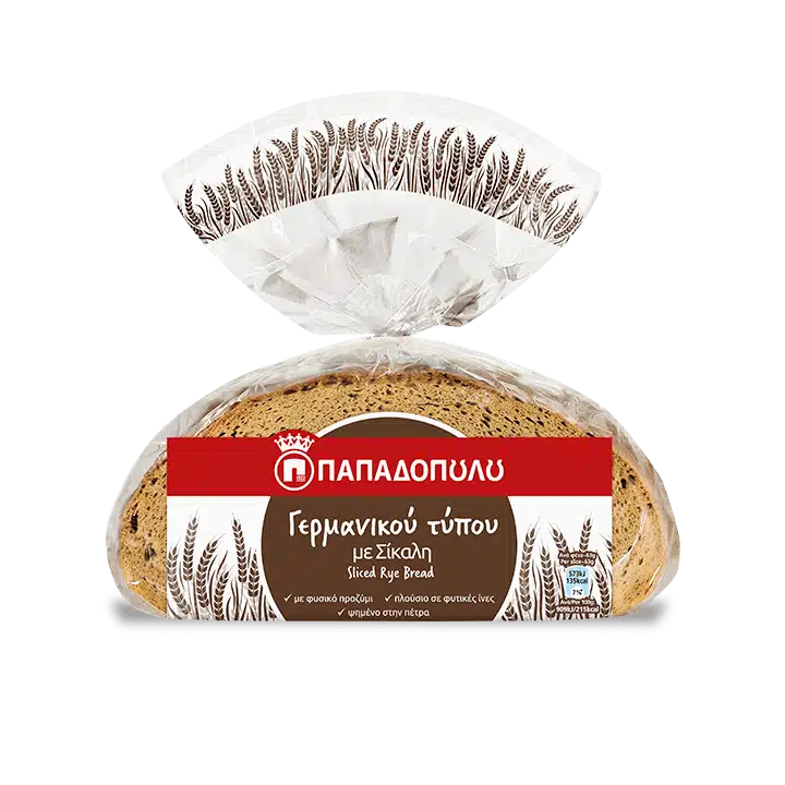 Image of German Type sliced bread with rye