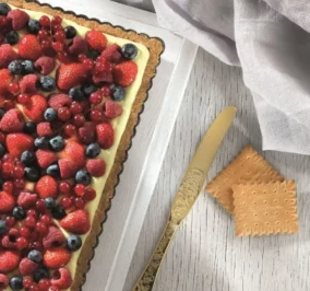 image for Τάρτα με φρούτα του δάσους με Πτι Μπερ Παπαδοπούλου