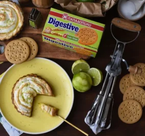 image for Healthy lime pie με Digestive Παπαδοπούλου χωρίς ζάχαρη