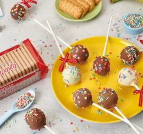 image for Cookie pops με μπισκότα Μιράντα