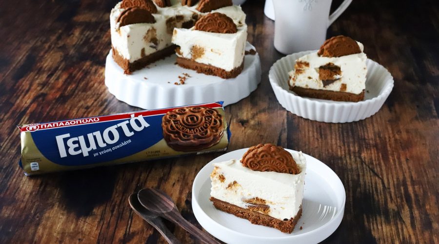 Top slider image for Cheesecake με μπισκότα Παπαδοπούλου Γεμιστά με γεύση Σοκολάτα