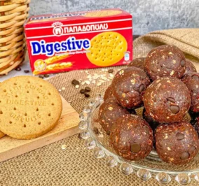 image for Vegan Energy Balls με Digestive Κλασικά και χουρμάδες