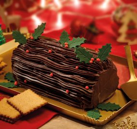 image for Χριστουγεννιάτικος Κορμός με Σοκολάτα και Πτι-Μπερ