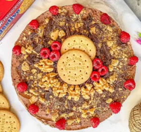 image for No bake τούρτα σοκολάτα με μπισκότα Digestive
