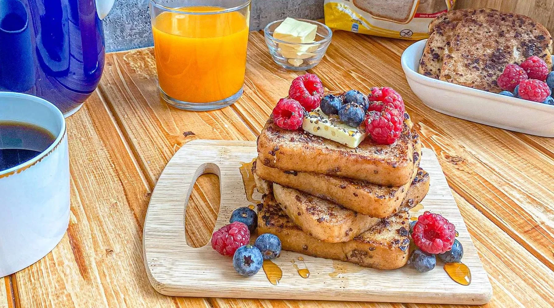 Top slider image for Vegan και gluten free “αυγόφετες” με λευκό ψωμί σε φέτες χωρίς γλουτένη