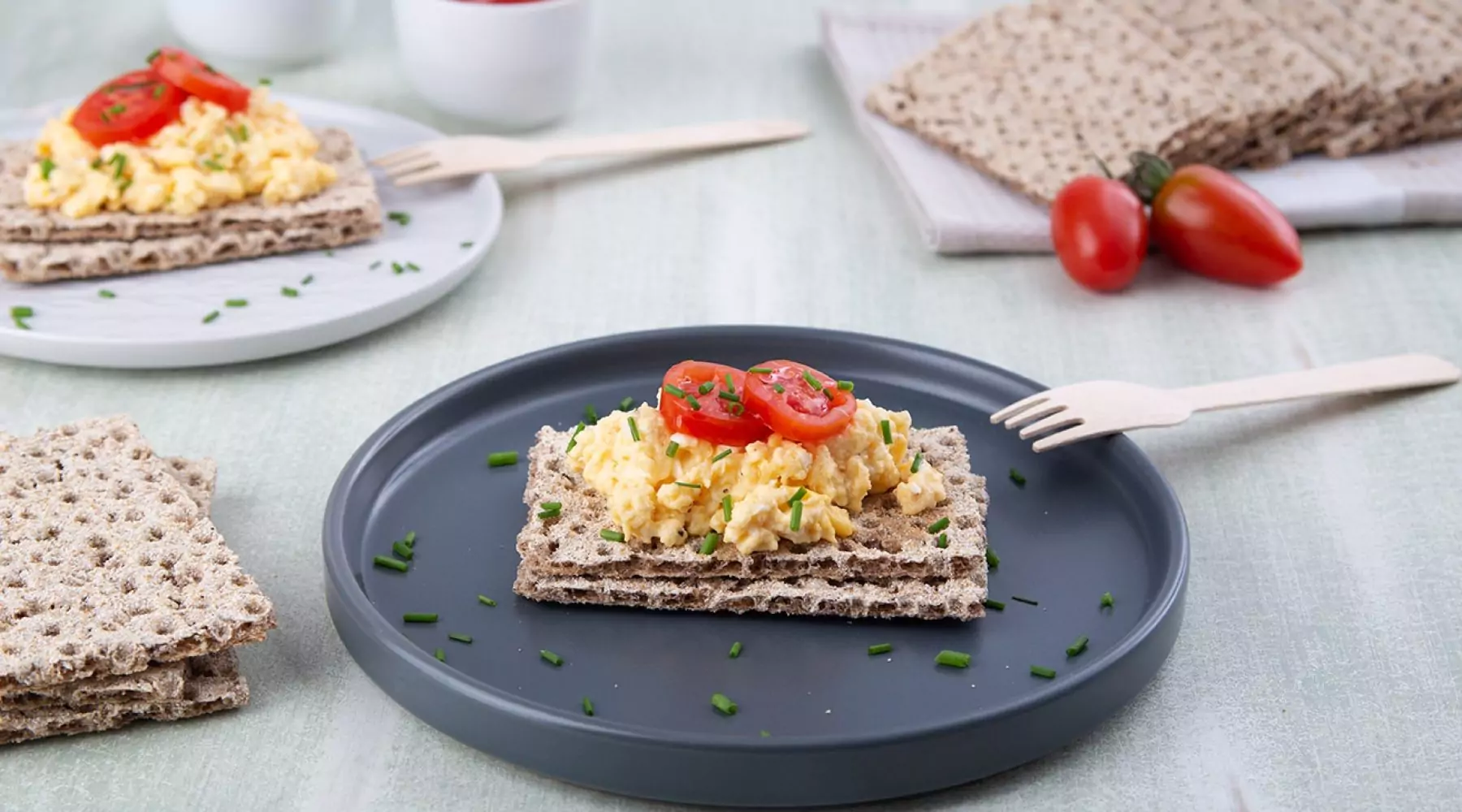 Top slider image for Δυναμωτικό πρωινό με THINS και scrambled eggs