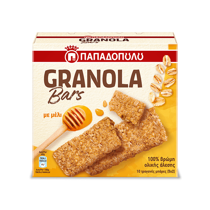Image of GRANOLA Bars with honey