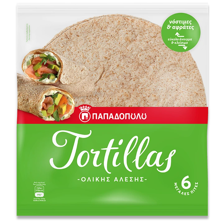 Image of Tortillas Ολικής Άλεσης