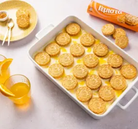 image for Πορτοκαλόπιτα ψυγείου με Γεμιστά πορτοκάλι