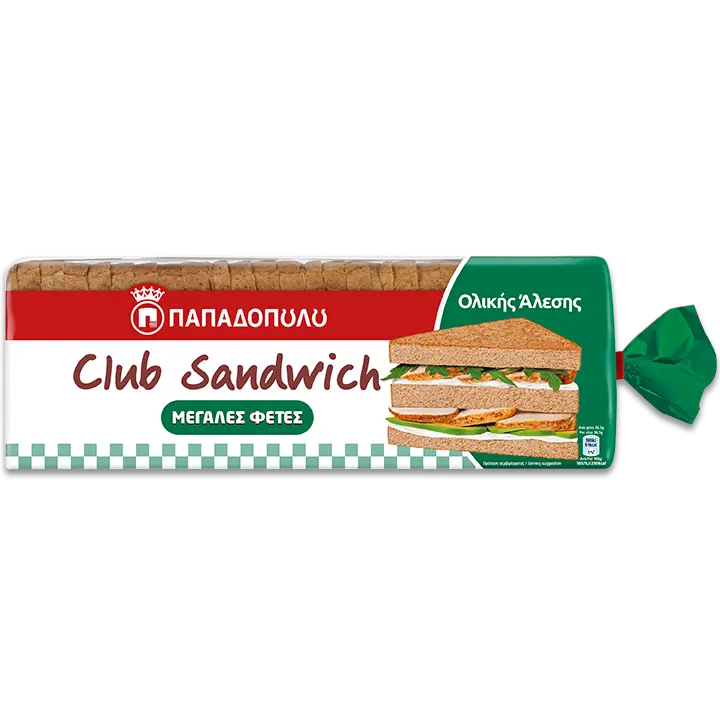 Image of Ψωμί Club Sandwich Ολικής Άλεσης