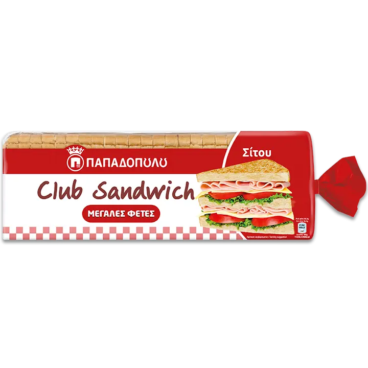 Image of Club Sandwich Bread Wheat