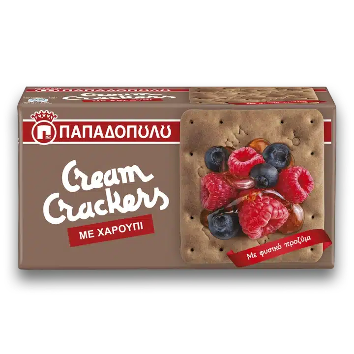 Image of Cream Crackers with carob