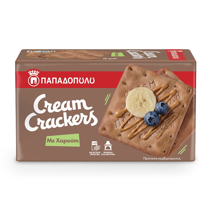 Product Image of Cream Crackers με χαρούπι