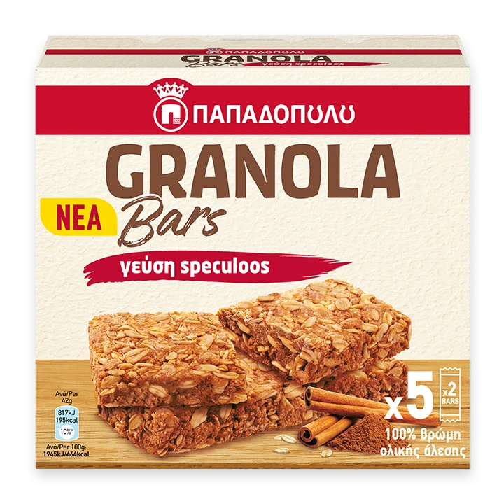 Image of GRANOLA Bars γεύση Speculoos