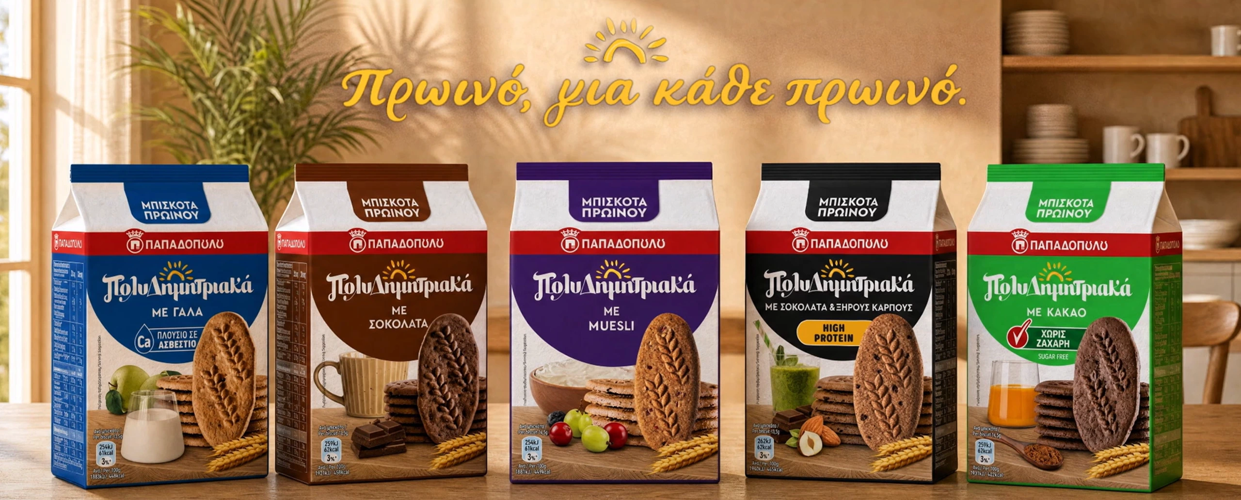 Featured image for Μπισκότα Πρωινού Πολυδημητριακα Παπαδοπούλου | Πρωινό έφαγες;
